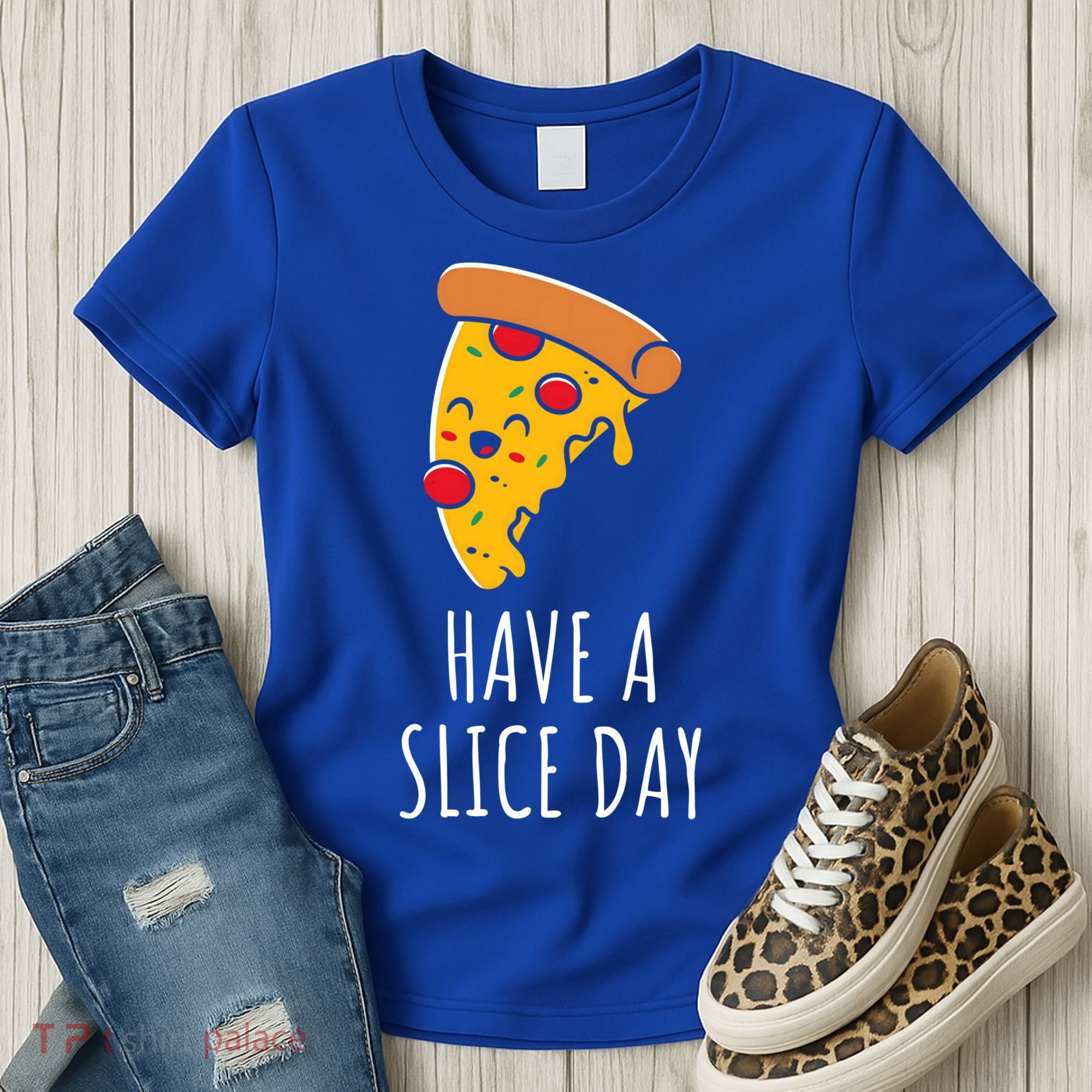 Pizza Lovers Have A Slice Day Pizza Party Pizza Chefs Gift Women's T-Shirt