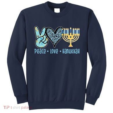 Peace Love Hanukkah Sweatshirt