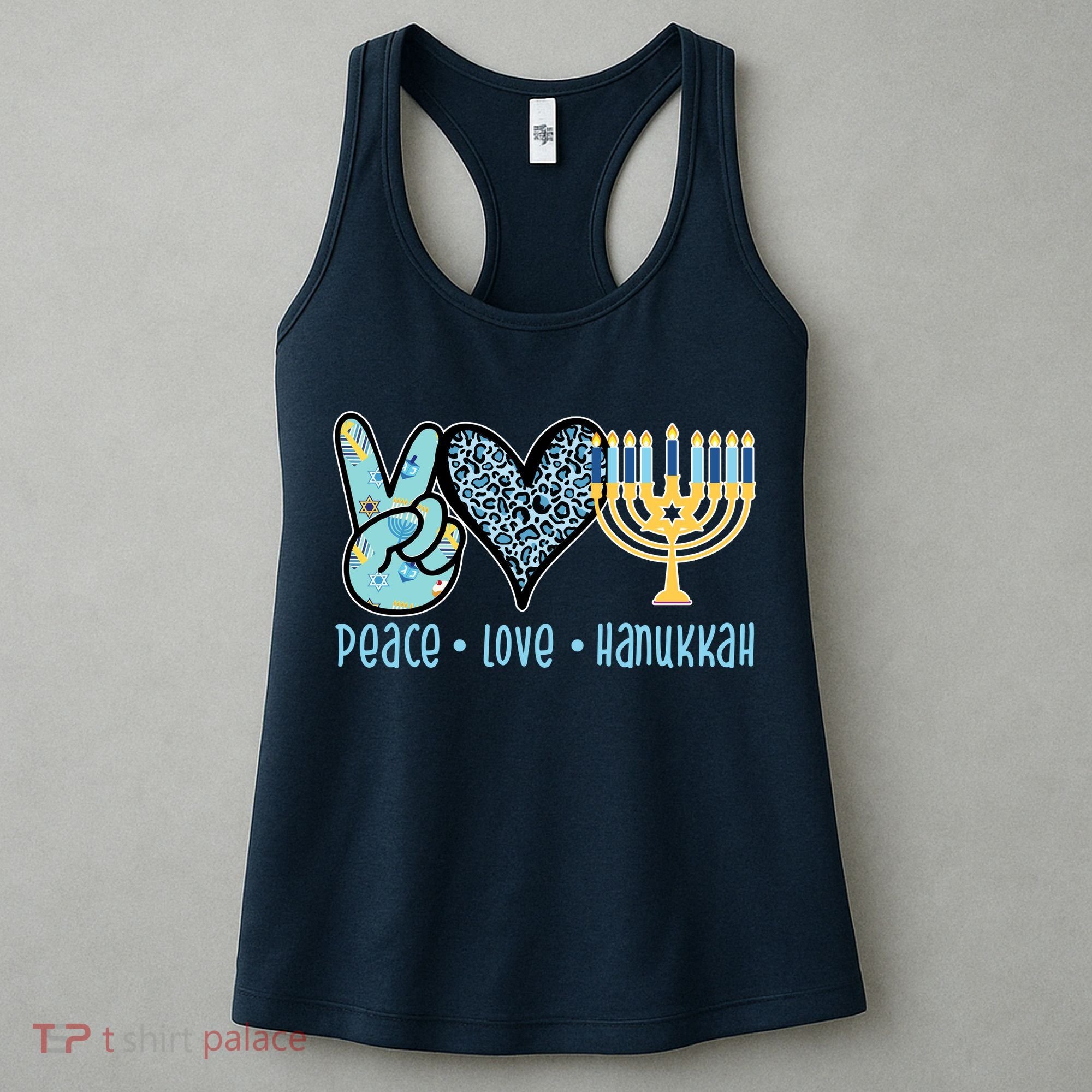 Peace Love Hanukkah Women's Tank Top
