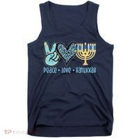 Peace Love Hanukkah Tank Top thumb 0