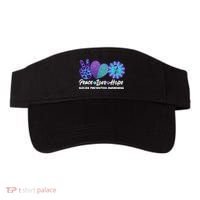 Peace Love Hope Suicide Prevention Awareness Visor thumb 0