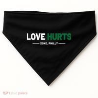 Philadelphia Love Hurts Philly Fan Pride Cute USA-Made Doggie Bandana thumb 0
