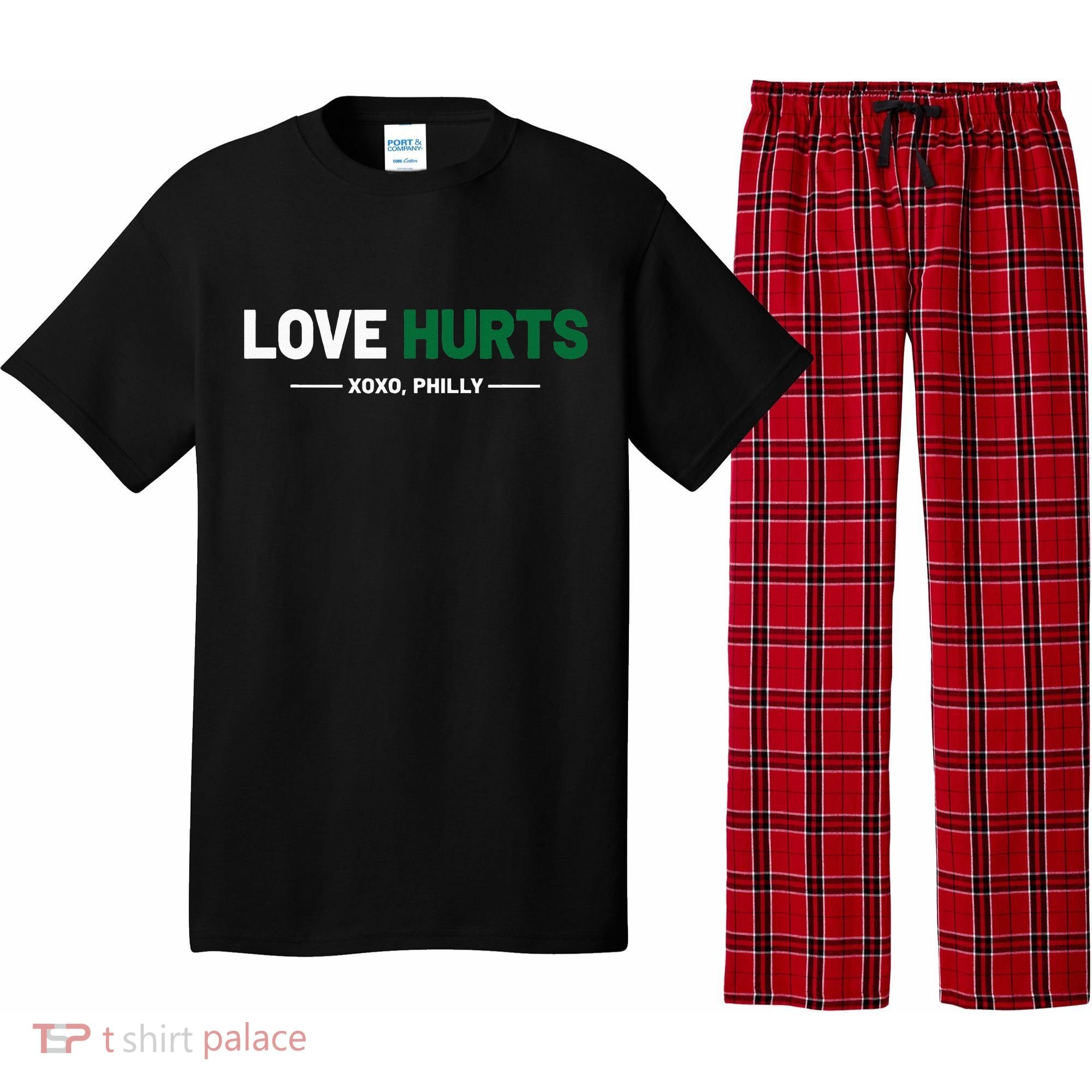 Philadelphia Love Hurts Philly Fan Pride Cute Pajama Set