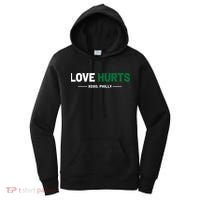 Philadelphia Love Hurts Philly Fan Pride Cute Women's Hoodie thumb 0