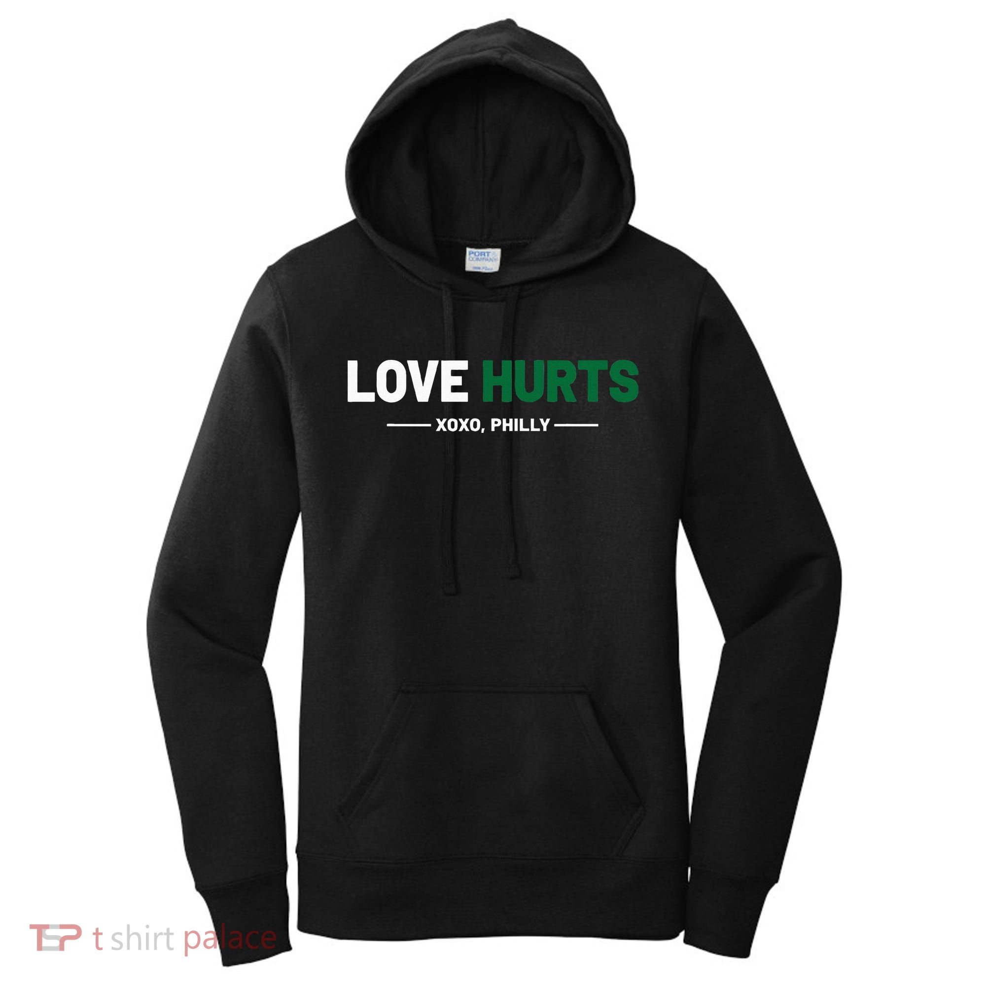 Philadelphia Love Hurts Philly Fan Pride Cute Women's Hoodie