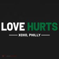 Philadelphia Love Hurts Philly Fan Pride Cute Women's Hoodie thumb 2