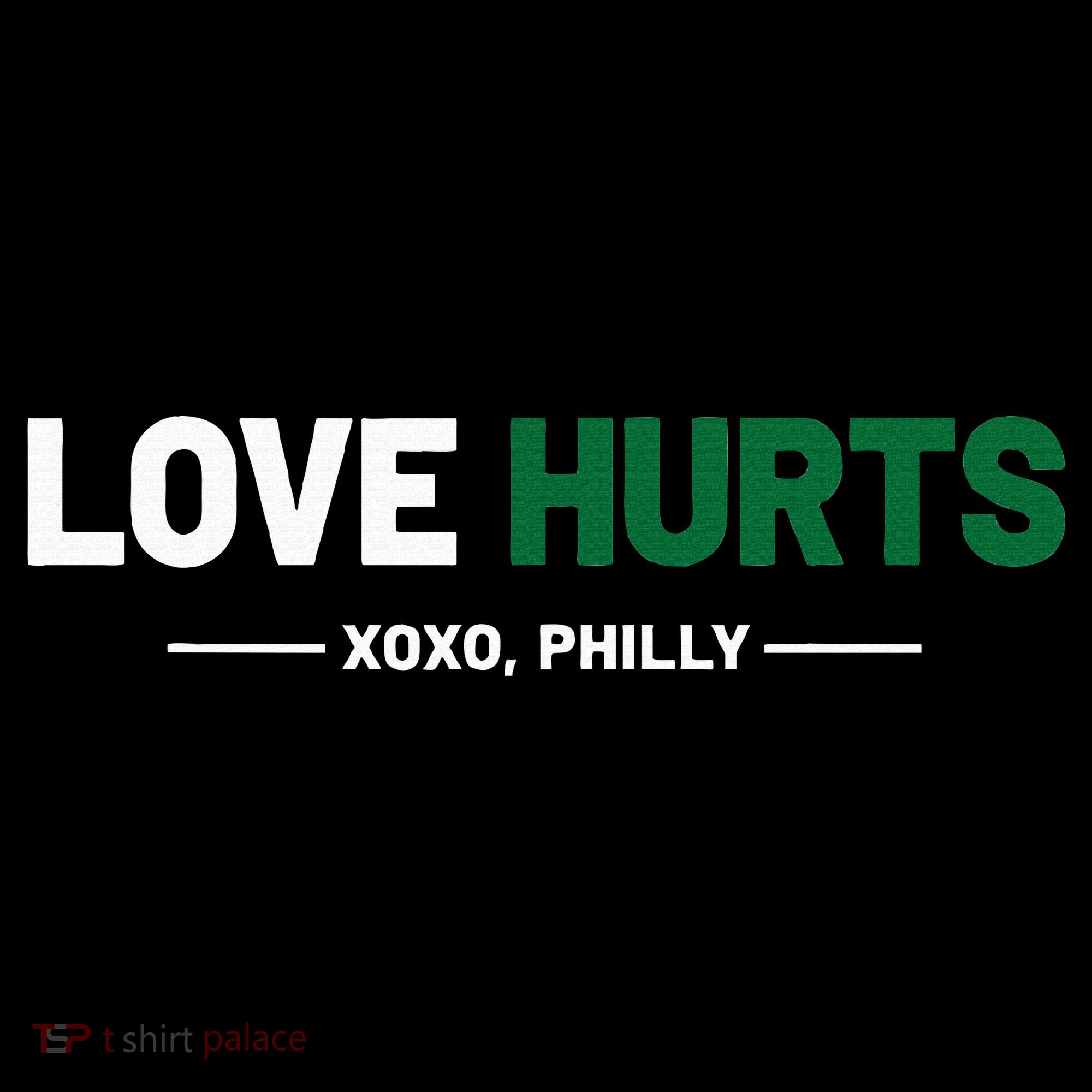 Philadelphia Love Hurts Philly Fan Pride Cute Women's Hoodie