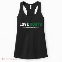 Philadelphia Love Hurts Philly Fan Pride Cute Women's Tank Top thumb 0