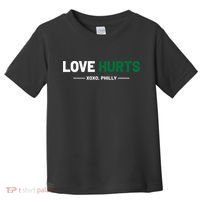 Philadelphia Love Hurts Philly Fan Pride Cute Toddler T-Shirt thumb 0