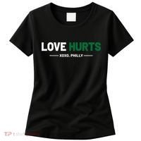 Philadelphia Love Hurts Philly Fan Pride Cute Women's T-Shirt thumb 0