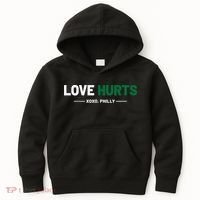 Philadelphia Love Hurts Philly Fan Pride Cute Kids Hoodie thumb 0