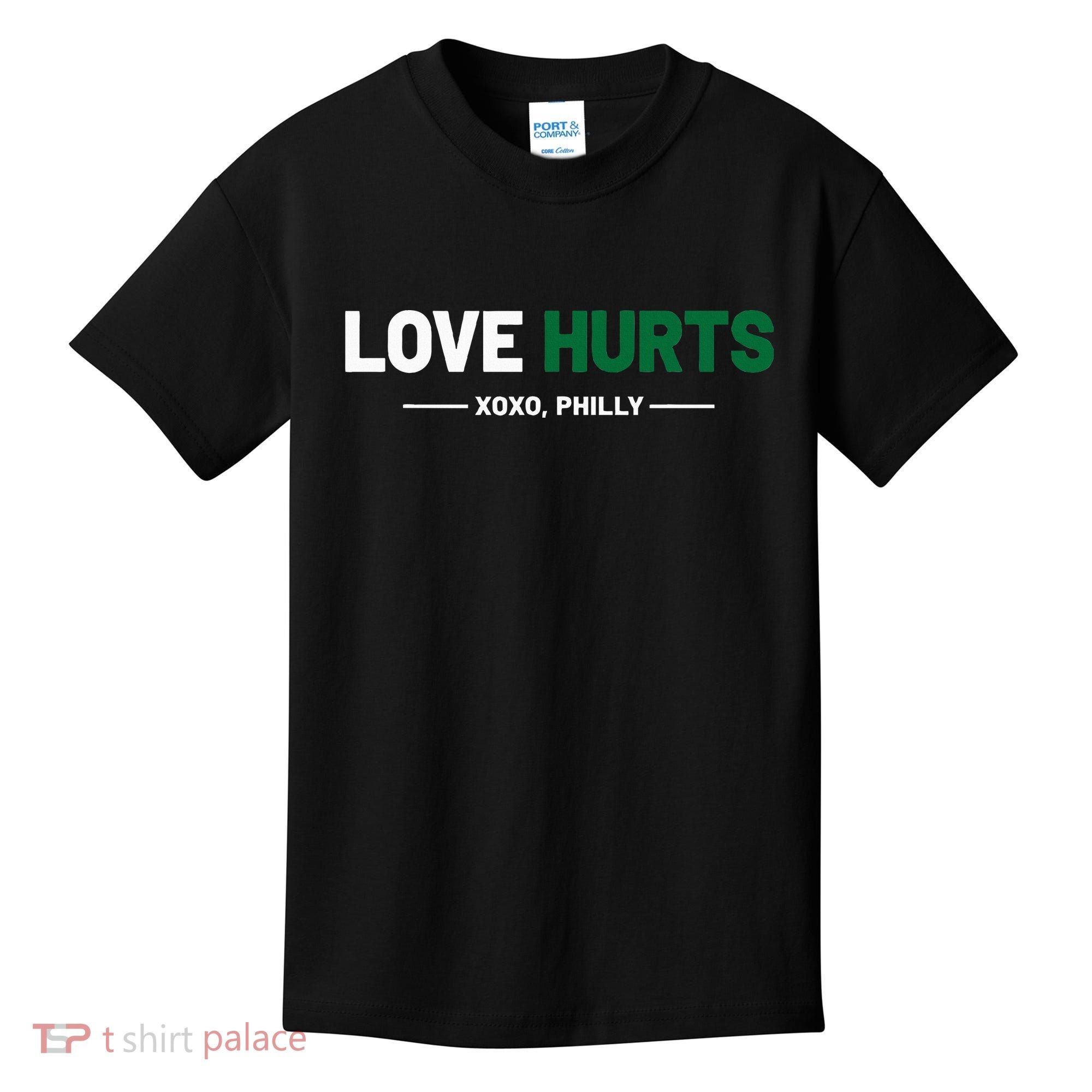 Philadelphia Love Hurts Philly Fan Pride Cute Kids T-Shirt