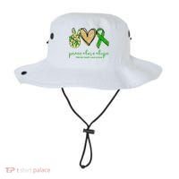 Peace Love Hope Mental Health Awareness Bucket Hat thumb 0