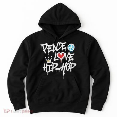 Peace Love Hip Hop Dancing Hoodie
