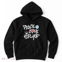 Peace Love Hip Hop Dancing Hoodie thumb 0