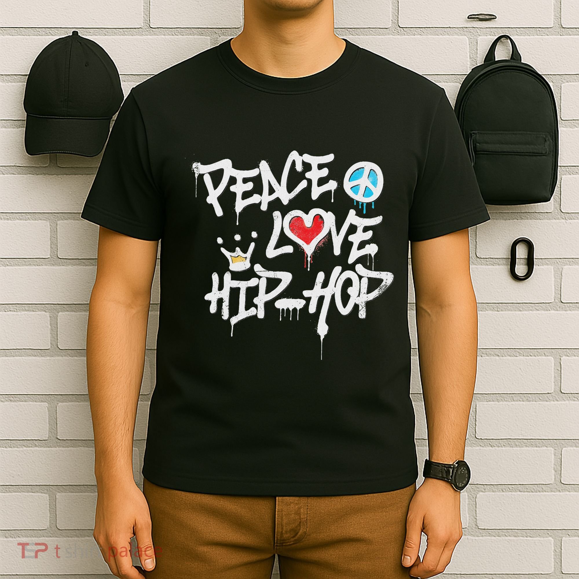 Peace Love Hip Hop Dancing T-Shirt