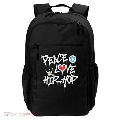 Peace Love Hip Hop Dancing Backpack