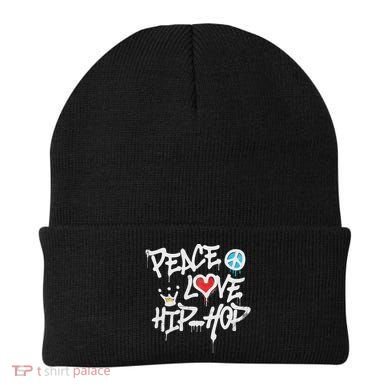 Peace Love Hip Hop Dancing Beanie