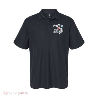Peace Love Hip Hop Dancing Polo