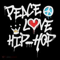 Peace Love Hip Hop Dancing Women's Hoodie thumb 2