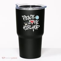 Peace Love Hip Hop Dancing Tumbler thumb 0