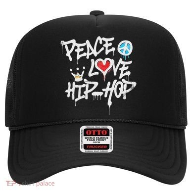 Peace Love Hip Hop Dancing Hat