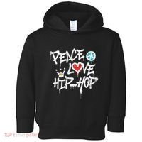 Peace Love Hip Hop Dancing Toddler Hoodie thumb 0