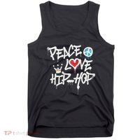 Peace Love Hip Hop Dancing Tank Top thumb 0