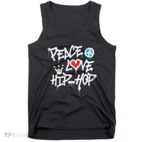 Peace Love Hip Hop Dancing Tank Top thumb 0