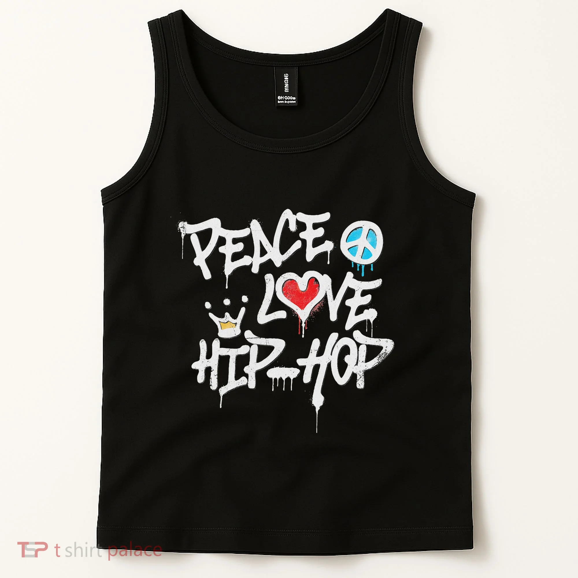 Peace Love Hip Hop Dancing Tank Top