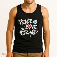 Peace Love Hip Hop Dancing Tank Top thumb 3