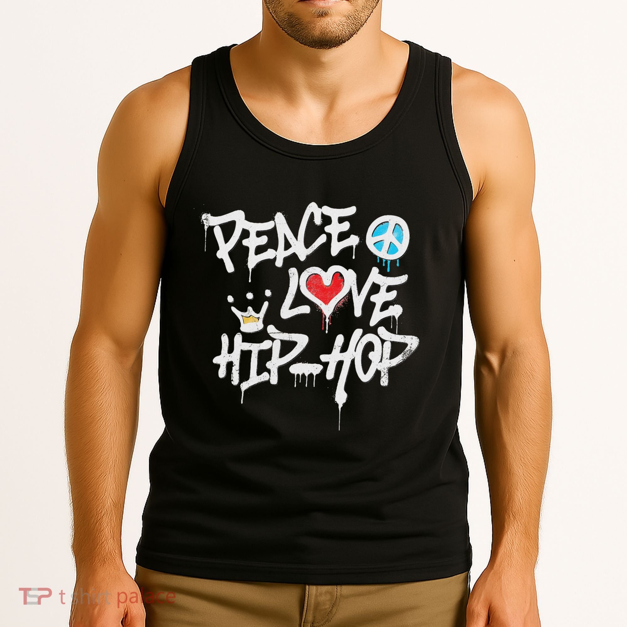 Peace Love Hip Hop Dancing Tank Top