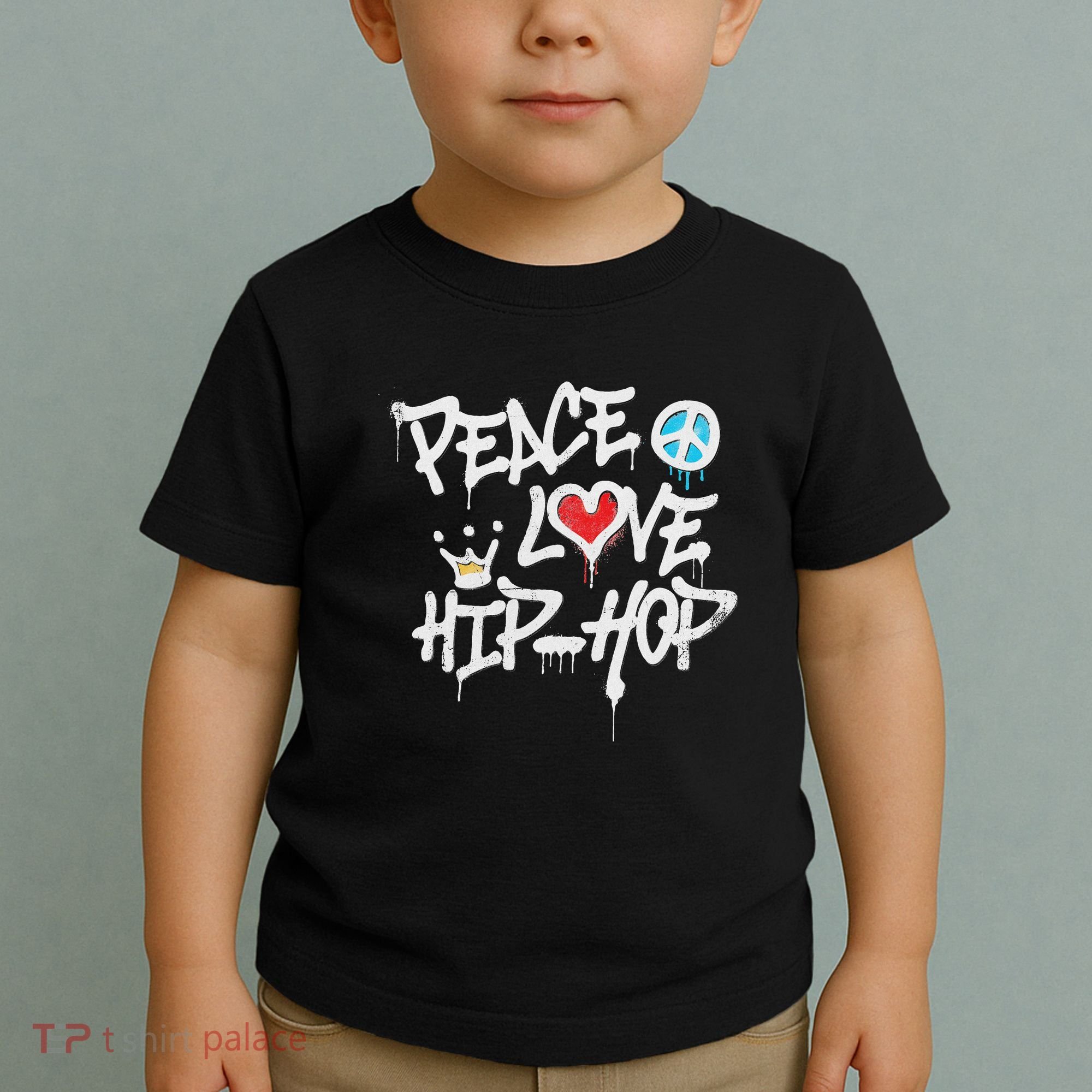 Peace Love Hip Hop Dancing Toddler T-Shirt