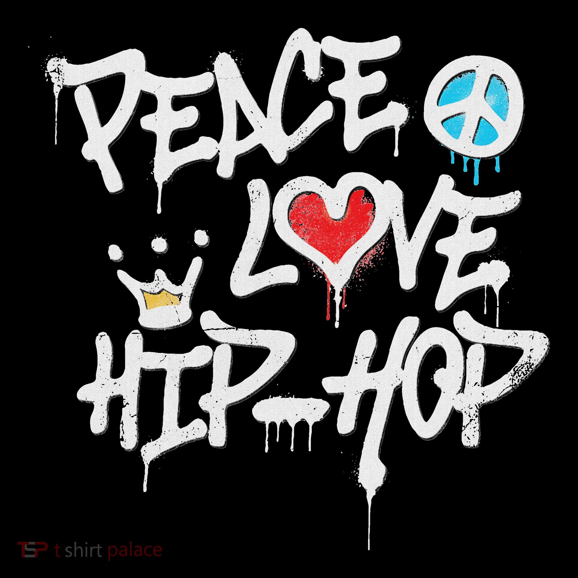 Peace Love Hip Hop Dancing Women's Long Sleeve Shirt