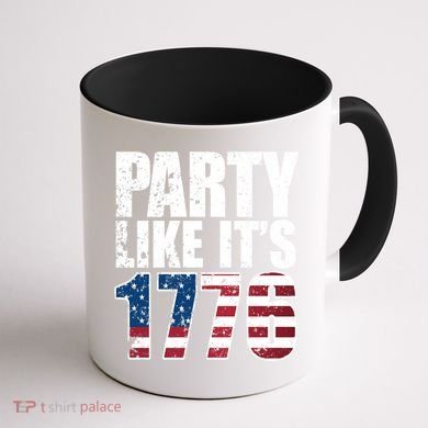 Party Like Its 1776 Coffee Mug back