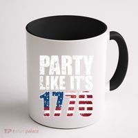 Party Like Its 1776 Coffee Mug thumb 1
