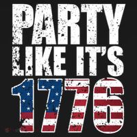 Party Like Its 1776 Ornament thumb 1