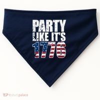 Party Like Its 1776 USA-Made Doggie Bandana thumb 0