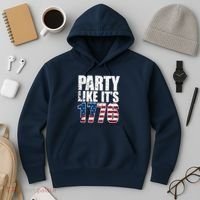 Party Like Its 1776 Hoodie thumb 3