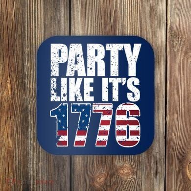 Party Like Its 1776 Coaster