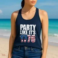 Party Like Its 1776 Women's Tank Top thumb 2