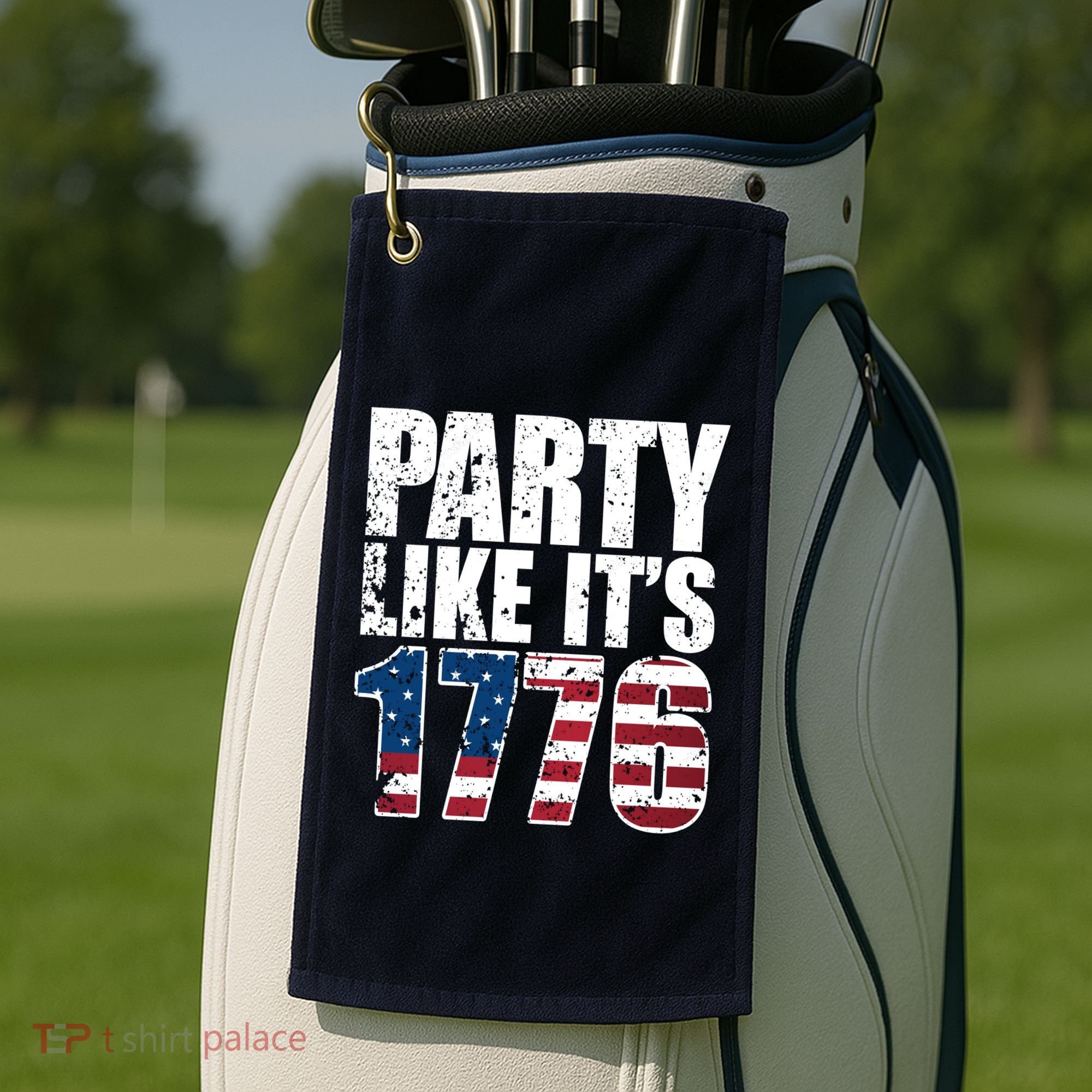Party Like Its 1776 Golf Towel