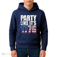 Party Like Its 1776 Kids Hoodie thumb 4