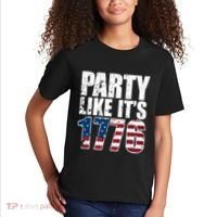 Party Like Its 1776 Kids T-Shirt thumb 2