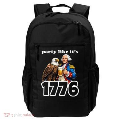 Party Like It's 1776 George Washington Bald Eagle Backpack