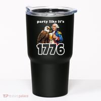 Party Like It's 1776 George Washington Bald Eagle Tumbler thumb 0