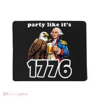 Party Like It's 1776 George Washington Bald Eagle Mousepad thumb 0