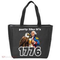 Party Like It's 1776 George Washington Bald Eagle Tote Bag thumb 0