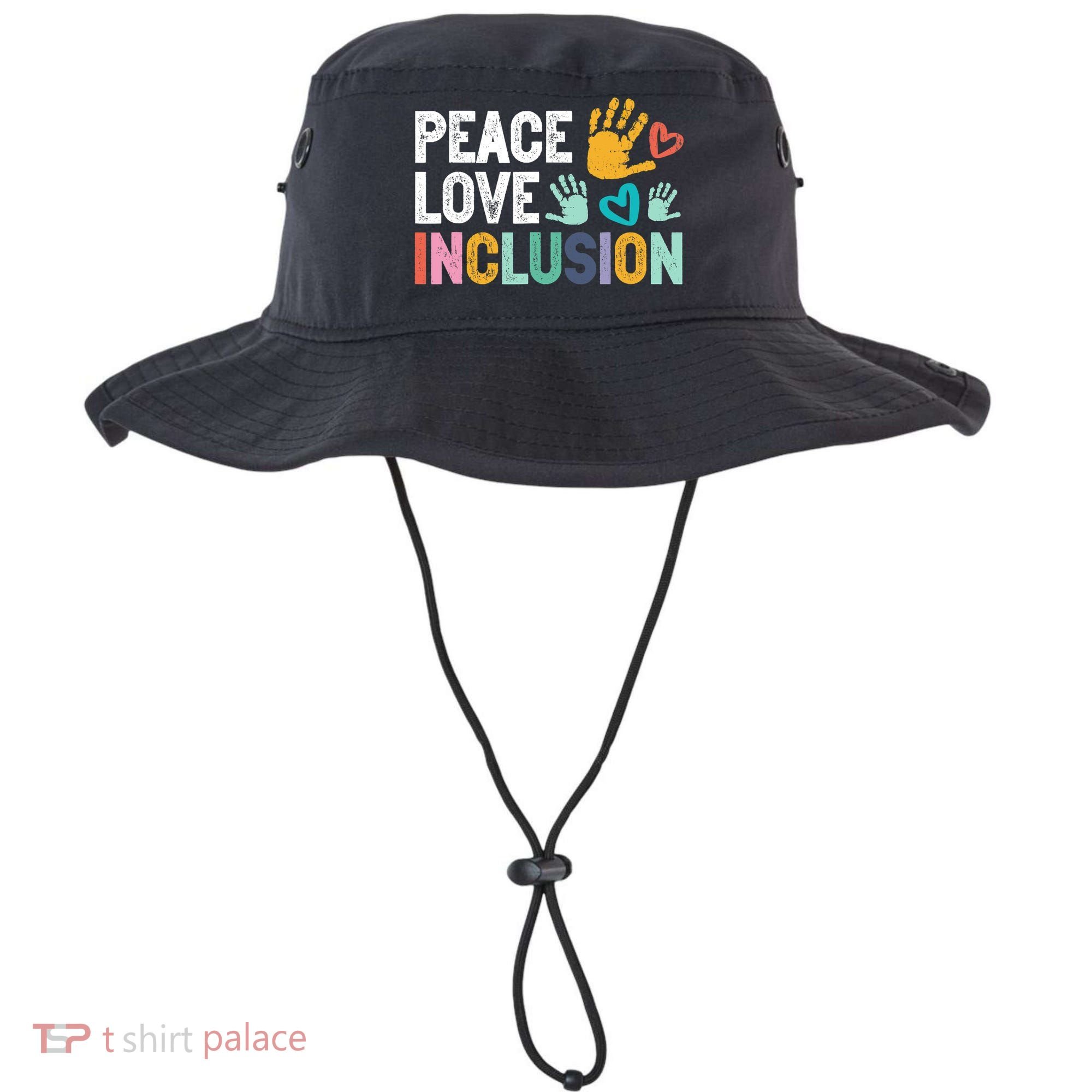 Peace Love Inclusion For A Sped Teacher Bucket Hat
