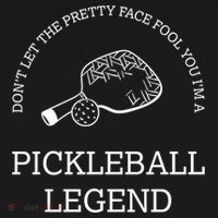 Pickleball Legend Ironic Saying Hobby Sports Dinking Cool Gift Women's Hoodie thumb 2